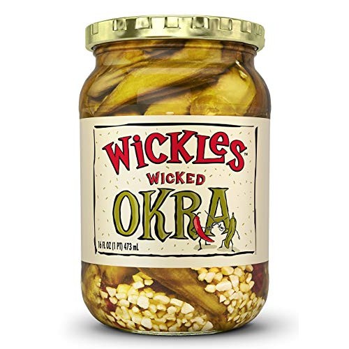 Sims Foods, Wickles Wicked Okra, 16 Oz Pack Of 4