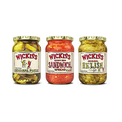 Wickles Variety Pack - 1 Original Slices, 1 Spicy Red Sandwich S