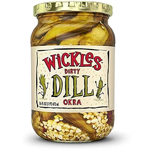 Wickles Dirty Dill Okra, 16 Oz Pack - 3