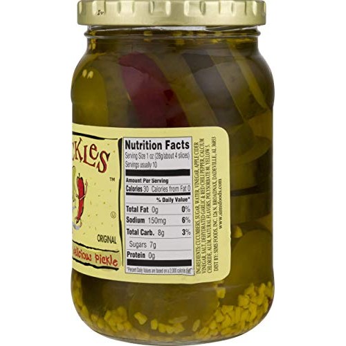 Wickles Original Slices, 16 Oz Pack - 12