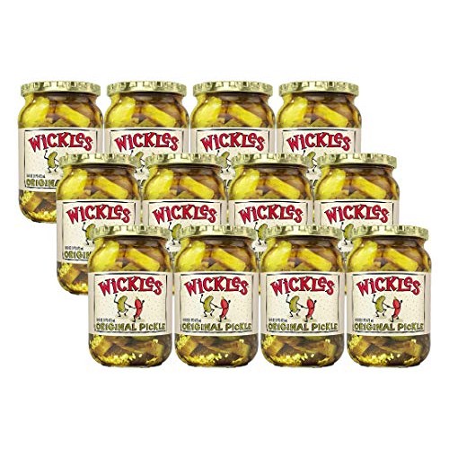 Wickles Original Slices, 16 Oz Pack - 12