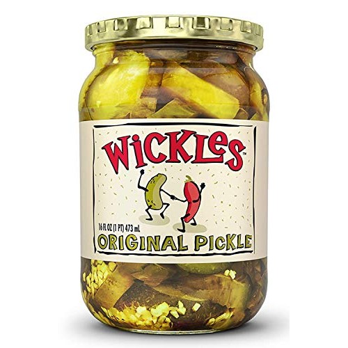 Wickles Original Slices, 16 Oz Pack - 6