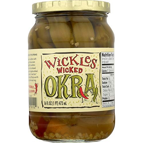 Wickles Wicked Okra, 16 Oz