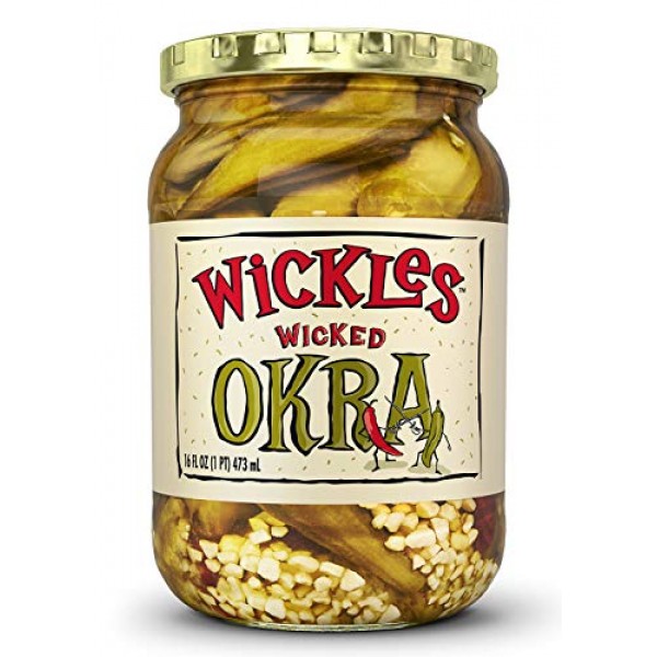 Wickles Wicked Okra, 16 Oz Pack - 3