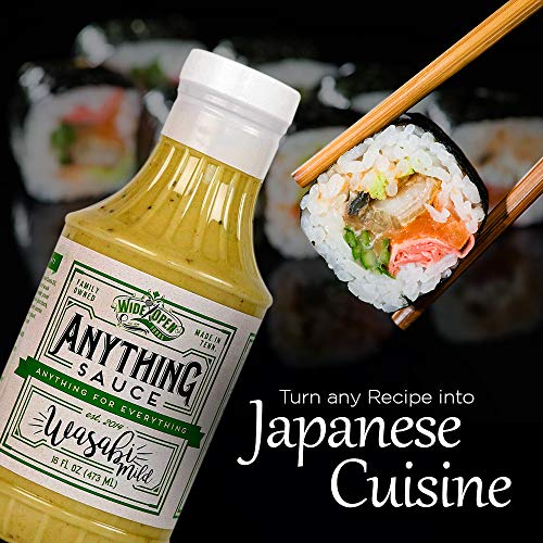 Wide Open Foods Wasabi Mild Anything Sauce - All Around Condimen