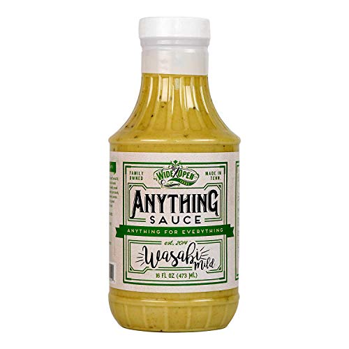 Wide Open Foods Wasabi Mild Anything Sauce - All Around Condimen