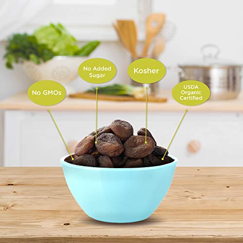 ORGANIC TURKISH APRICOTS SULFUR-FREE - BULK SIZE - 2.1lbs 34oz...