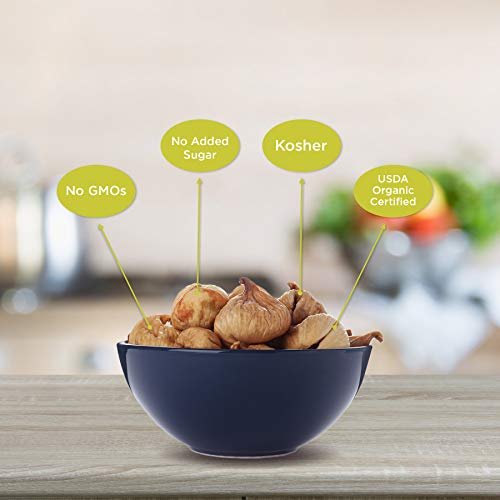 Organic Turkish Figs - Bulk Size - 2.1Lbs 34Oz - Kosher Non-Gm
