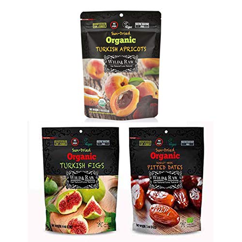 Wild &Amp; Raw Sun Dried Organic Fruit Turkish Figs &Amp; Deglet Noor P