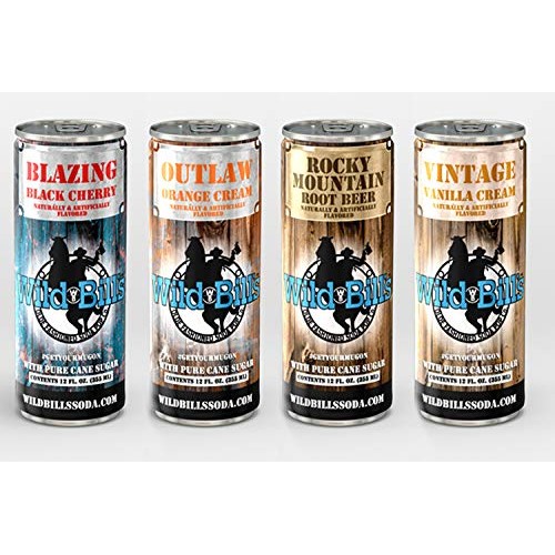 Orange Cream Soda Pop Can Soft Drink 12 Pack - Carbonated And Na