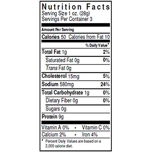 Wild Bills 3Oz Hickory Smoked Beef Jerky Packs 4 Re-Sealable 3