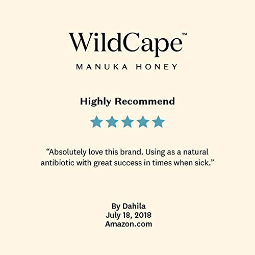 Wildcape Umf 10+ Manuka Honey From New Zealand, Certified East C