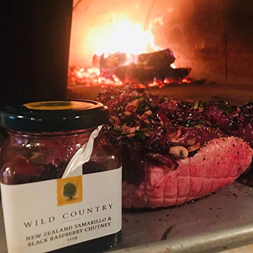 New Zealand Tamarillo And Black Raspberry Chutney By Wild Countr