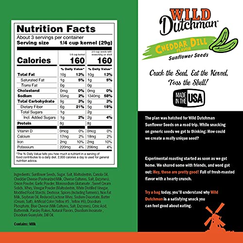 Wild Dutchman | Roasted Sunflower Seeds | Mouth Friendly Recipe ...