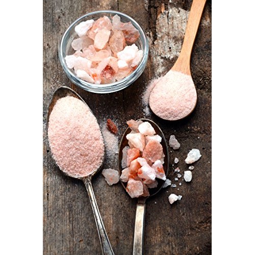 Wild Foods Himalayan Pink Salt - Organic Pure &Amp; Unrefined Real S