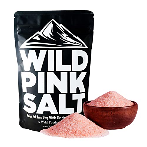 Wild Foods Himalayan Pink Salt - Organic Pure &Amp; Unrefined Real S