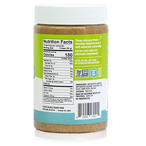 Wild Friends Foods Be Well Blend Crunchy Nut & Seed Nut Butter B...