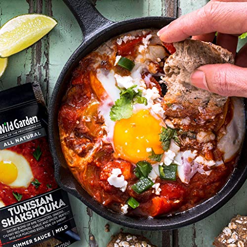 Wild Garden Ready-To-Go Gourmet Tunisian Shakshouka Simmer Sauce
