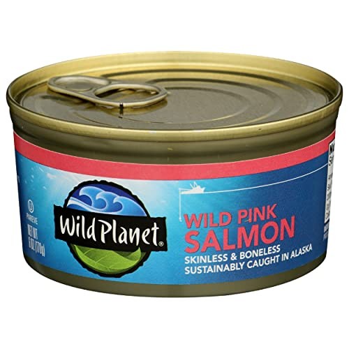 Wild Planet, Wild Alaska Pink Salmon, 6 Ounce