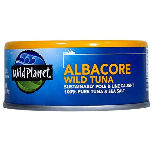Wild Planet Albacore Wild Tuna, 3Rd Party Mercury Tested, 5 Ounc