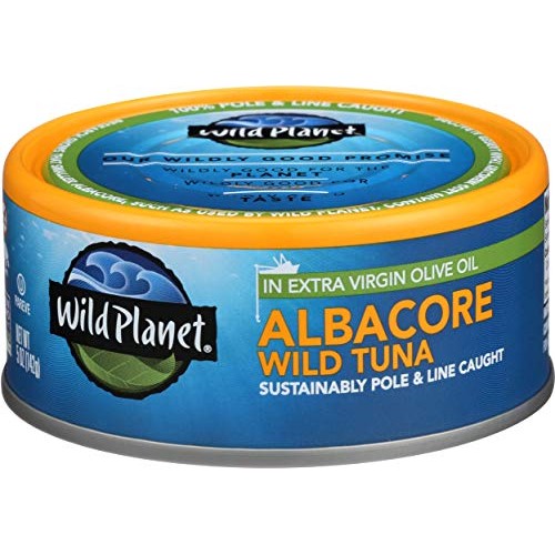 Wild Planet Albacore Wild Tuna In Extra Virgin Olive Oil, Keto A
