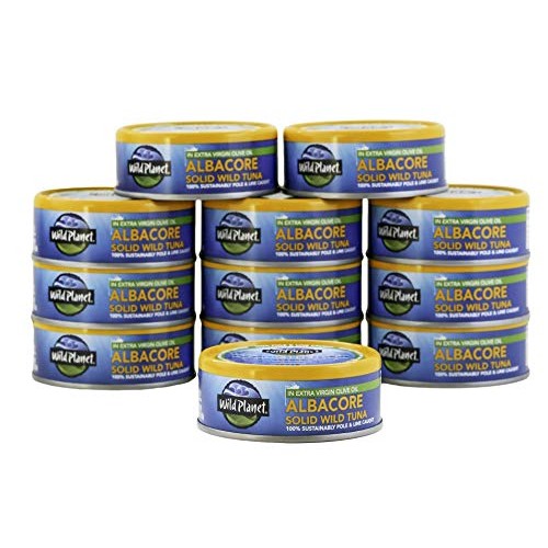 Wild Planet Albacore Wild Tuna In Extra Virgin Olive Oil, Keto A