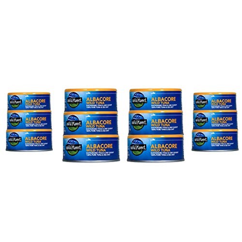 Wild Planet Albacore Wild Tuna, Sea Salt, Keto And Paleo, 3Rd Pa