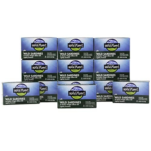 Wild Planet Wild Sardines In Extra Virgin Olive Oil, Lightly Smo