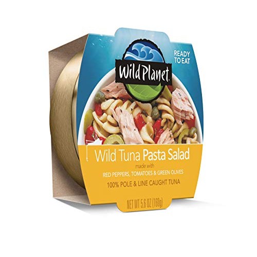 Wild Planet Ready-To-Eat Wild Tuna Pasta Salad With Organic Red