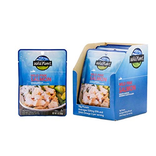 Wild Planet, Salmon Wild Pink, 3 Oz, 3 Ounce Pack Of 1