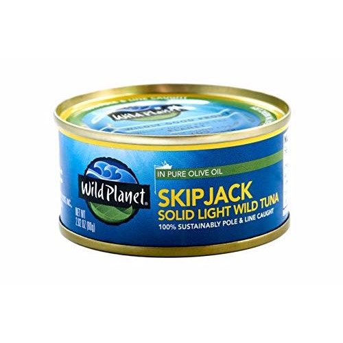 Wild Planet Skipjack Solid Light Wild Tuna In Pure Olive Oil, 2.