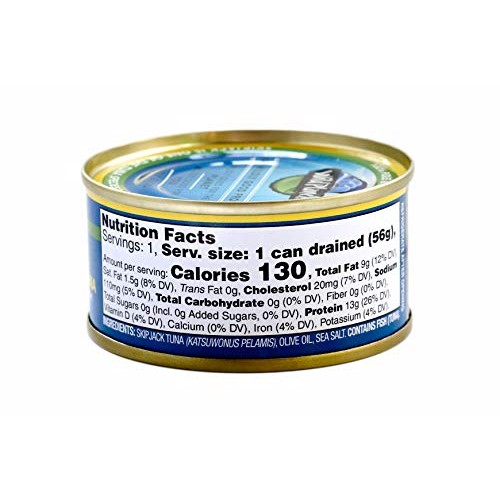 Wild Planet Skipjack Solid Light Wild Tuna In Pure Olive Oil, 2.