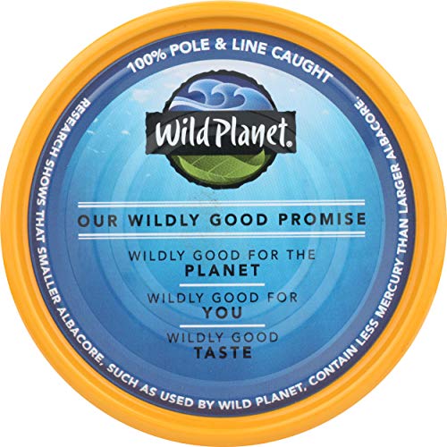 Wild Planet Sustainably Caught Wild Albacore Tuna, Cans, 5 Oz