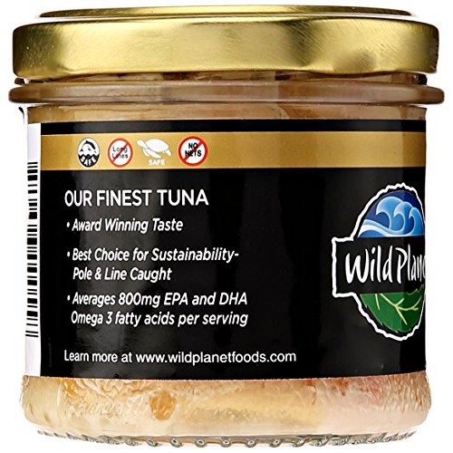 Wild Planet, Tuna Albacore Fillets Jar, 4.5 Ounce