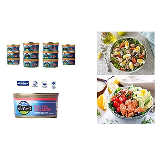 Wild Planet Wild Alaskan Pink Salmon, 6 Ounce - 12 Per Case.