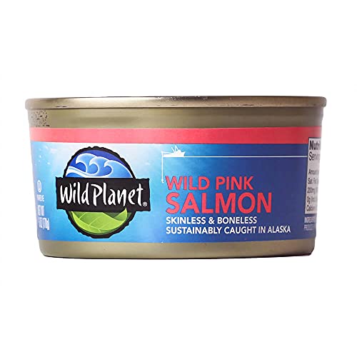 Wild Planet Wild Alaskan Pink Salmon, 6 Ounce - 12 Per Case.