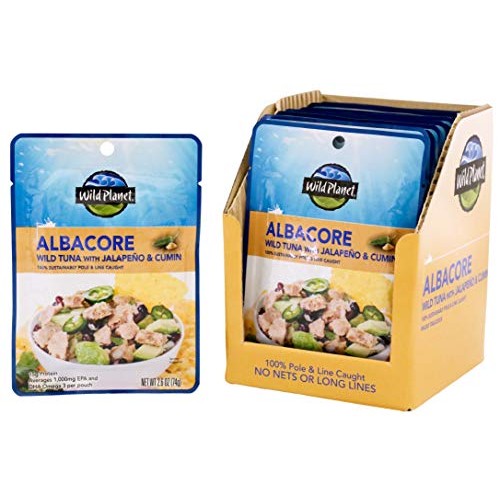 Wild Planet Wild Albacore Jalapeno &Amp; Cumin Pouch,Jalapeno Cumin,