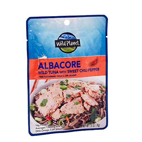 Wild Planet Wild Albacore Sweet Red Chili Pepper, Wildly Delicio