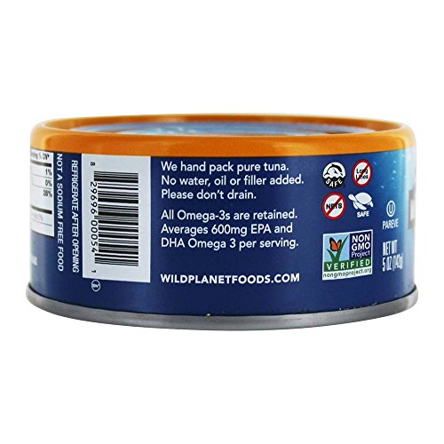 Wild Planet Wild Albacore Tuna, 5 Ounce - 12 Per Case.