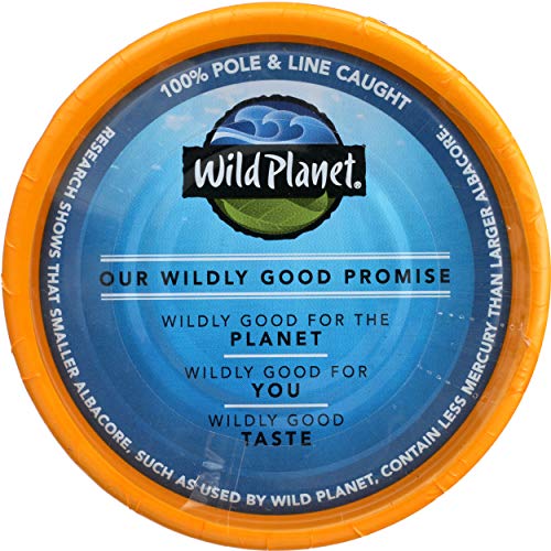 Wild Planet Wild Albacore Tuna Cans, 5 Ounce, 4 Pack