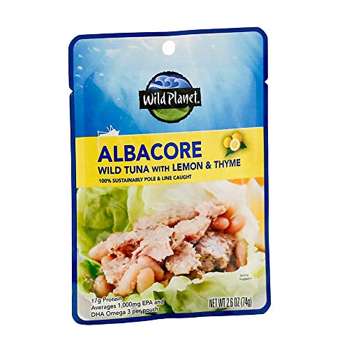 Wild Planet Wild Albacore Tuna Lemon &Amp; Thyme, Wildly Delicious -