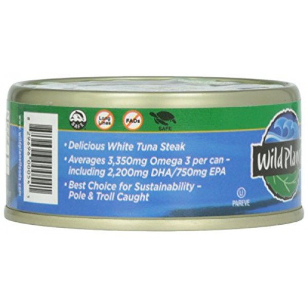 Wild Planet Wild Albacore Tuna, No Salt Added, 5 oz