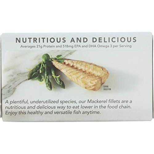Wild Planet Wild Mackerel Fillets In Organic Extra Virgin Olive Wild Planet Wild Mackerel Fillets In Organic Extra Virgin Olive