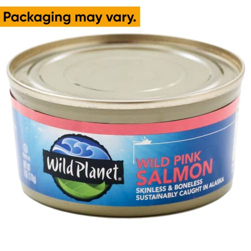 Wild Planet Wild Pink Salmon 6 oz 170 g