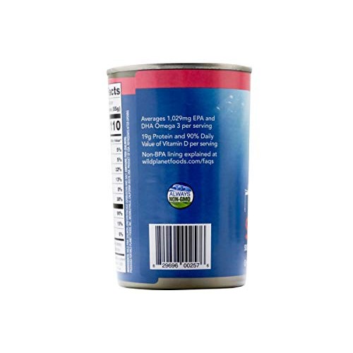 Wild Planet Wild Pink Salmon With Skin &Amp; Bones – 14.75 Oz, 12Count