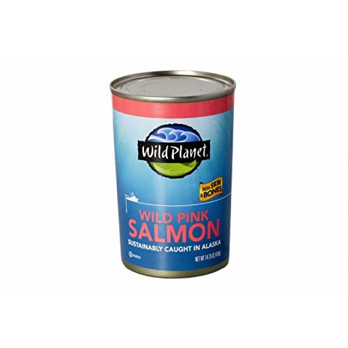 Wild Planet Wild Pink Salmon With Skin &Amp; Bones – 14.75 Oz, 12Count