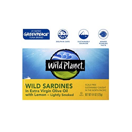 Wild Planet Wild Sardines In Extra Virgin Olive Oil, 4.4 Oz