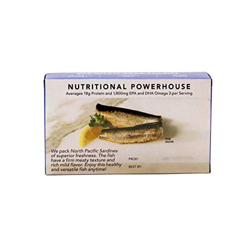 Wild Planet Wild Sardines In Water, No Salt Added, Keto And Pale