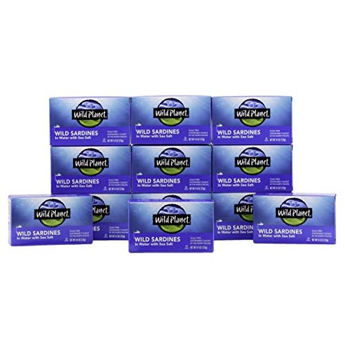 Wild Planet Wild Sardines In Water With Sea Salt, Keto And Paleo