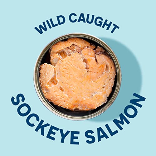 Wild Planet Wild Sockeye Salmon, Skinless & Boneless, Canned Sal...